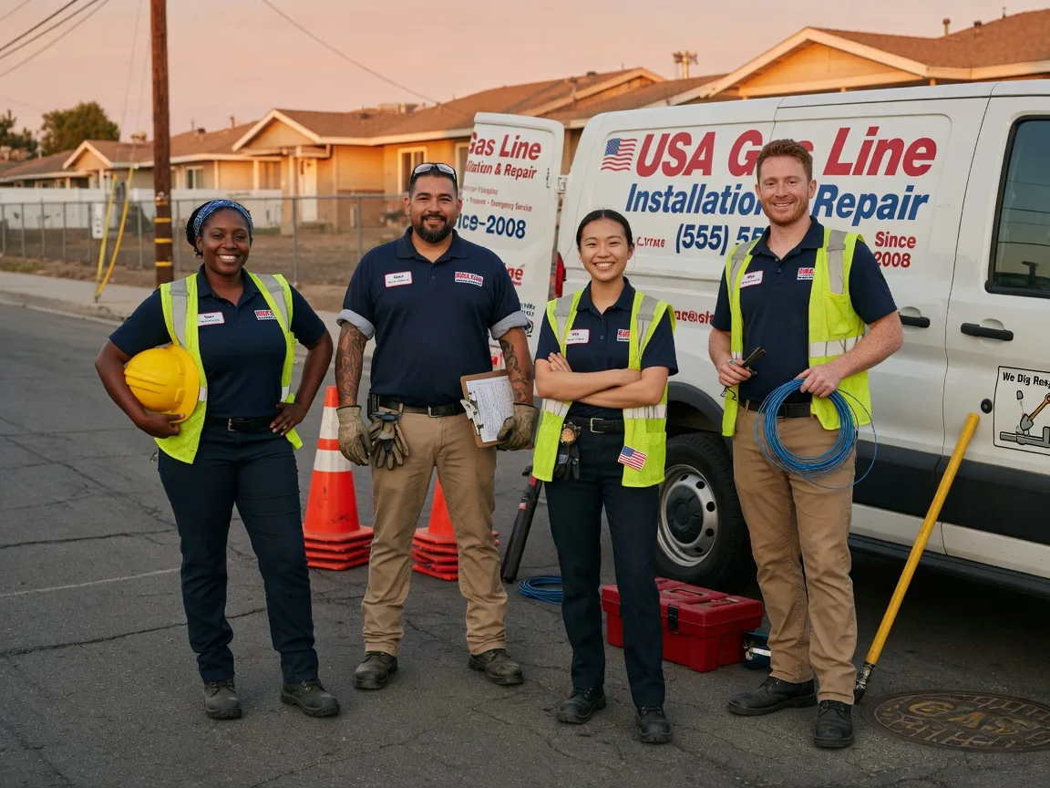 Gas Line Installation company in Pilot Mound, IA